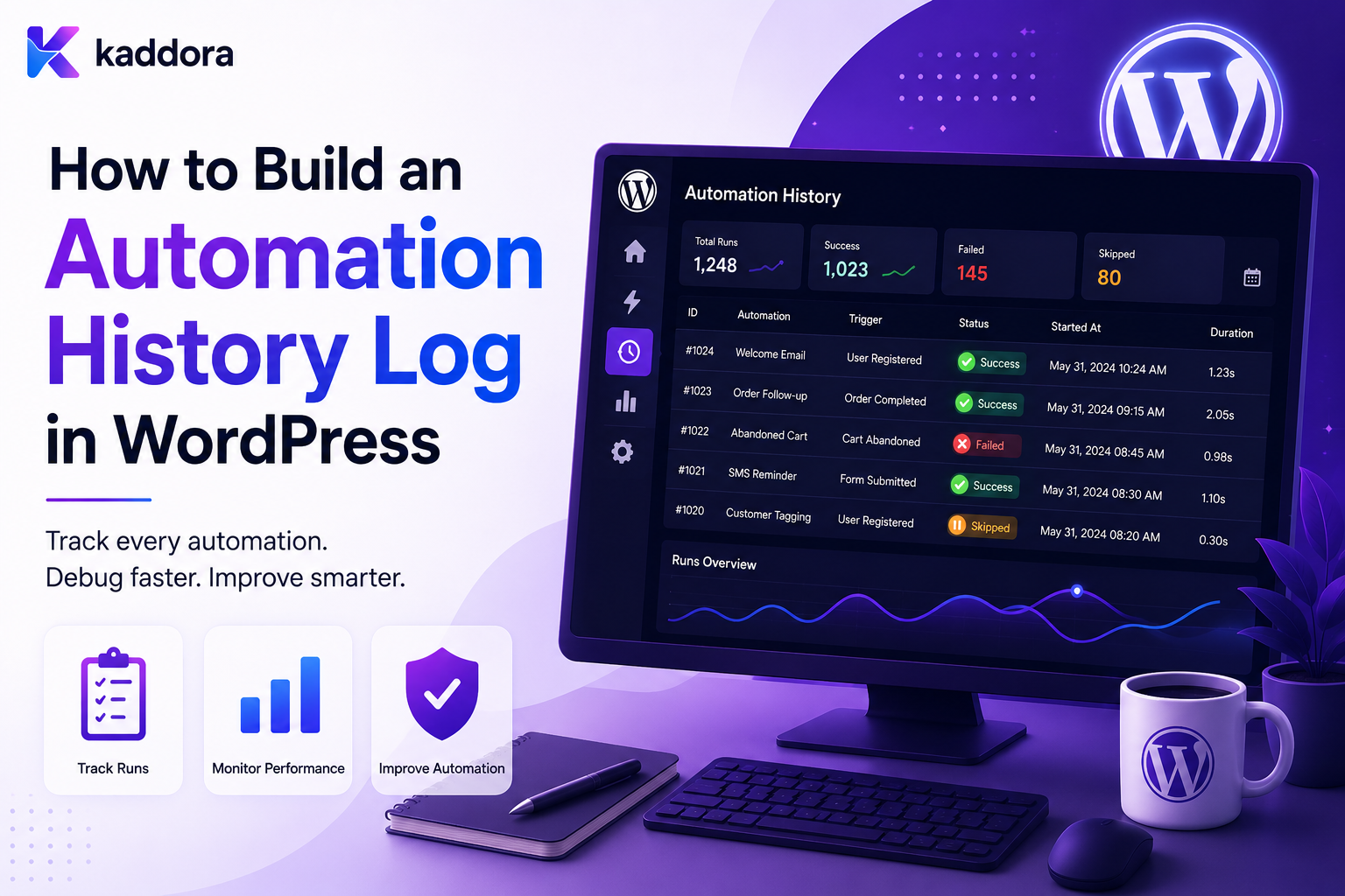 How to Build an Automation History Log in WordPress