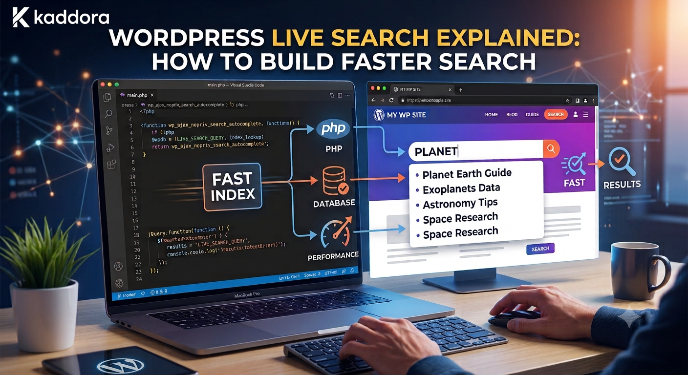 WordPress Live Search Explained: How to Build Faster Search