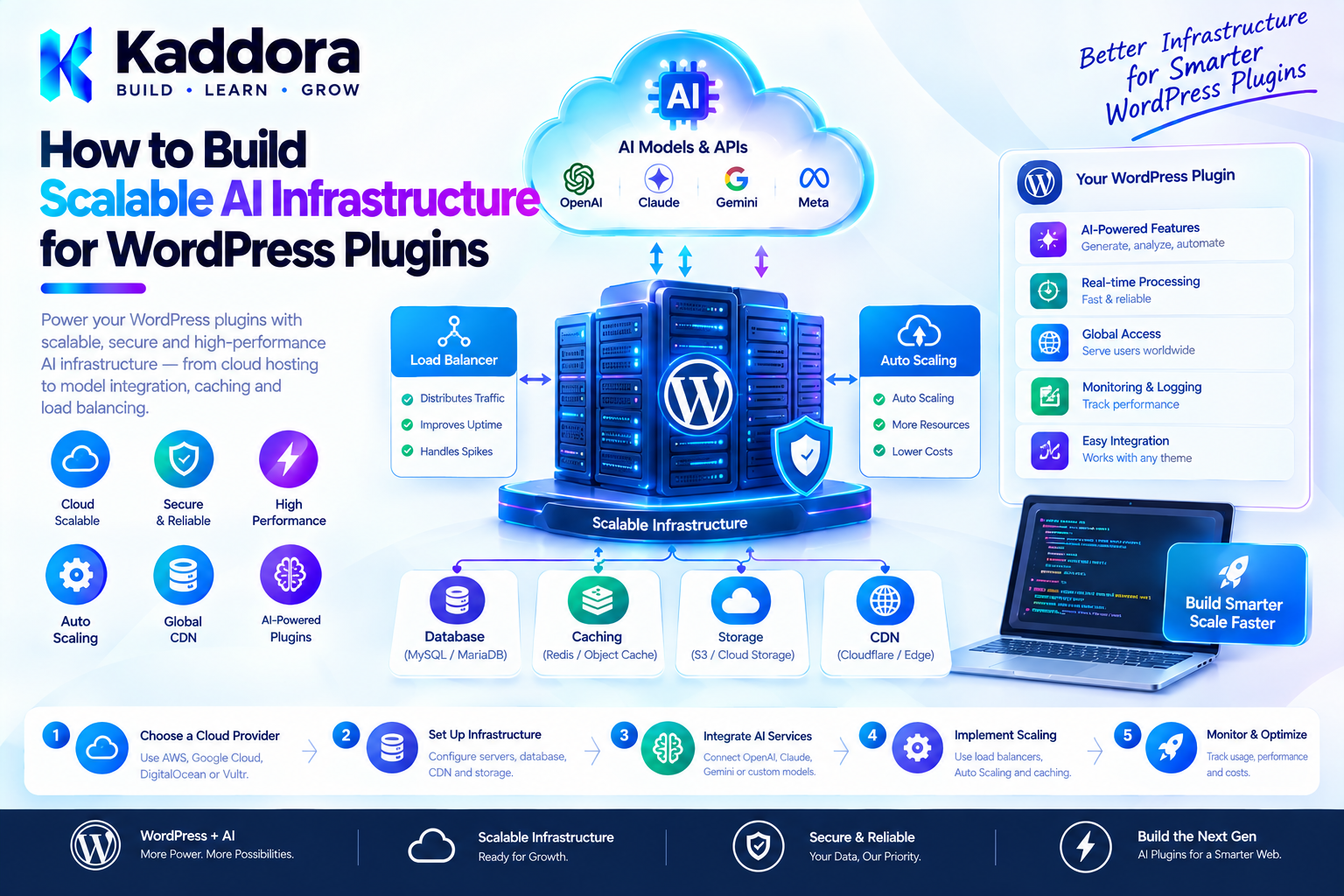 How to Build Scalable AI Infrastructure for WordPress Plugins