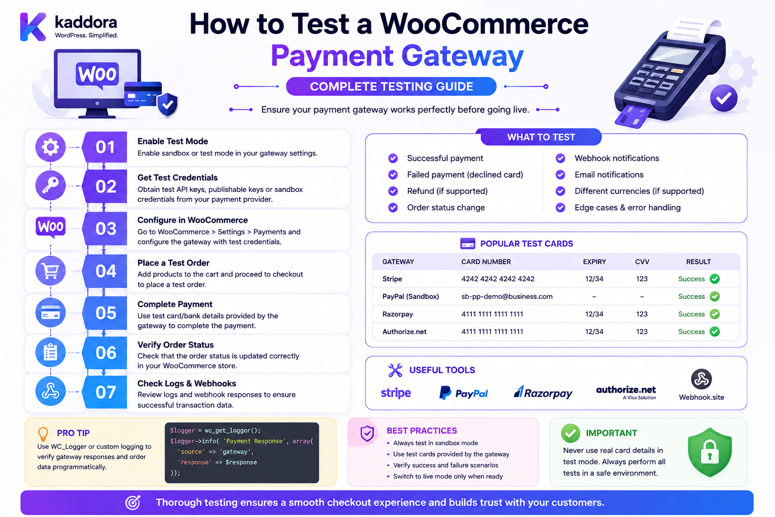 How to Test a WooCommerce Payment Gateway: Complete Testing Guide