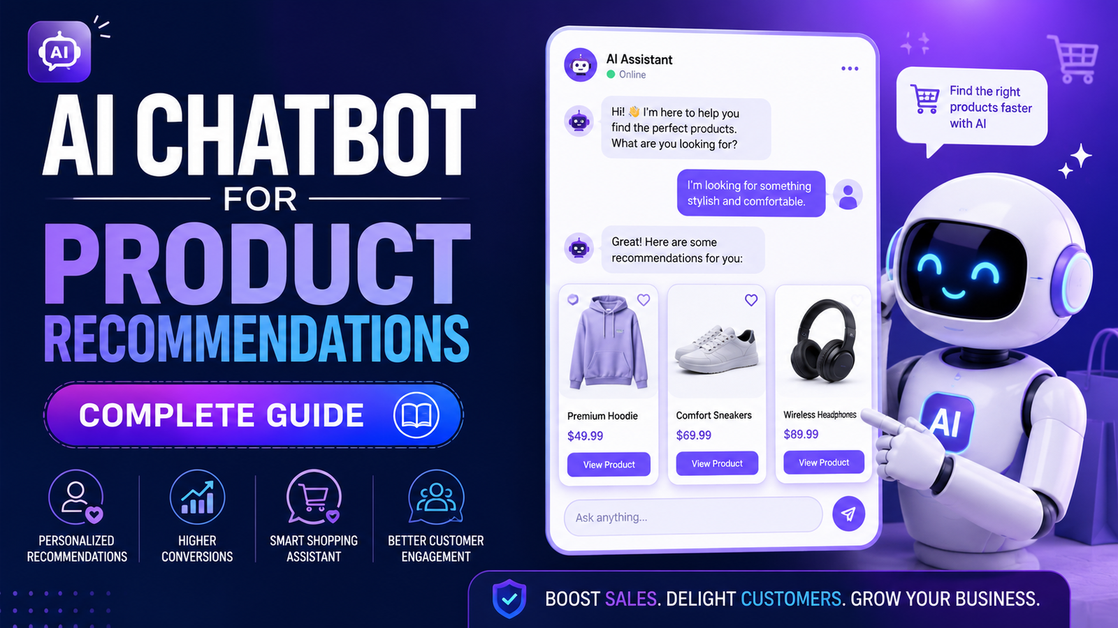 AI Chatbot for Product Recommendations (Complete Guide)