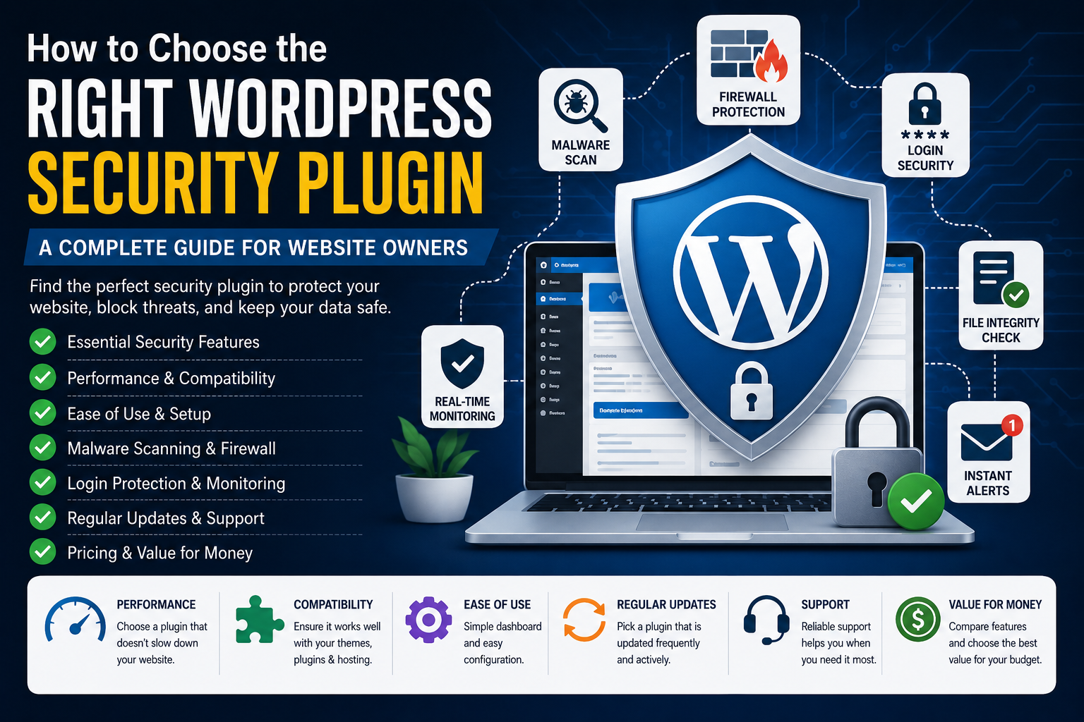 How to Choose the Right WordPress Security Plugin for Your Website