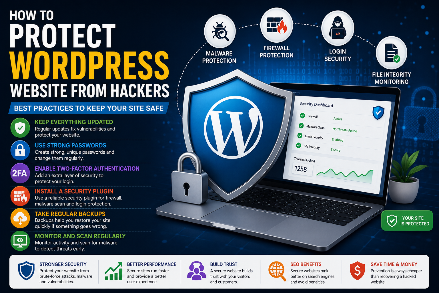 How to Protect a WordPress Website from Hackers