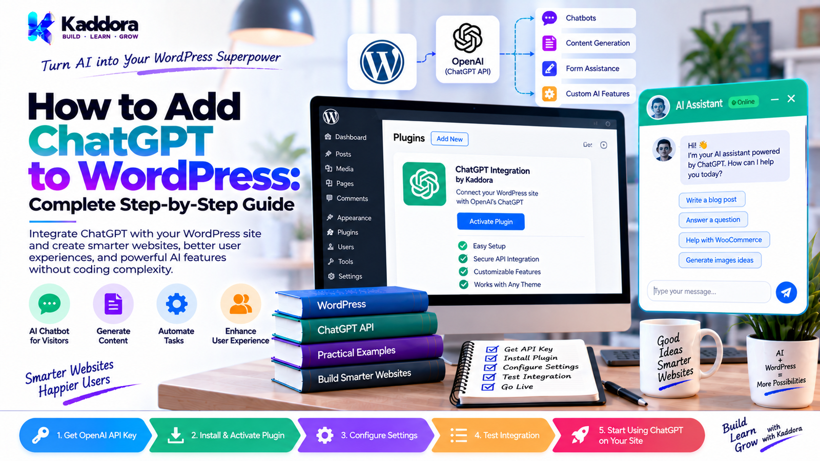 How to Add ChatGPT to WordPress: Complete Step-by-Step Guide