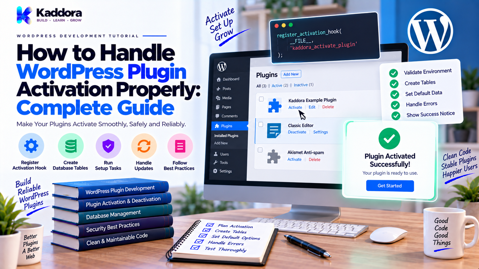 How to Handle WordPress Plugin Activation Properly: Complete Guide