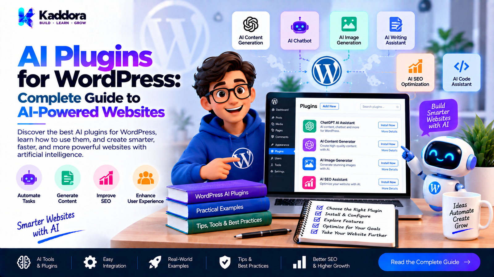 AI Plugins for WordPress: Complete Guide to AI-Powered Websites