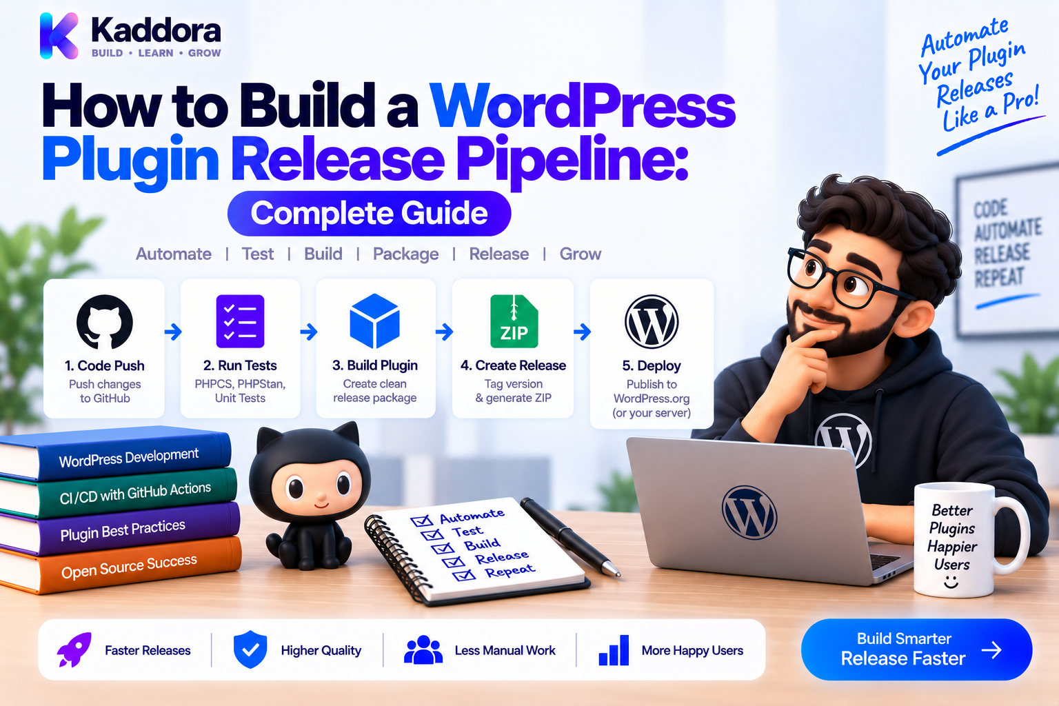 How to Build a WordPress Plugin Release Pipeline: Complete Guide