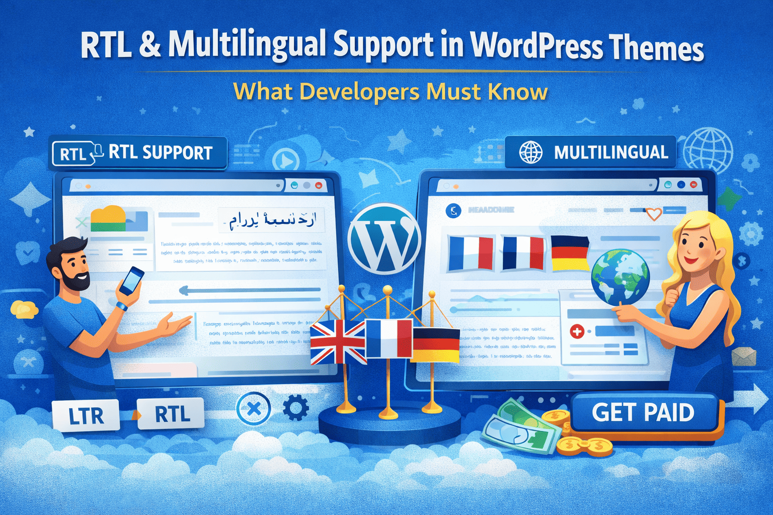 RTL & Multilingual Support in WordPress Themes: What Developers Must Know