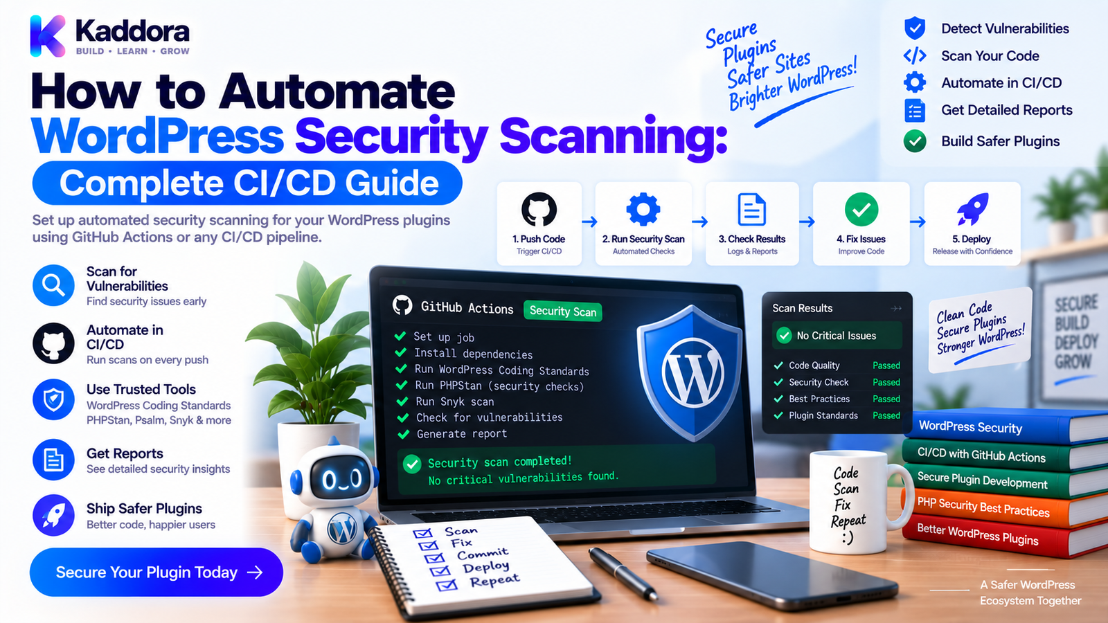 How to Automate WordPress Security Scanning: Complete CI/CD Guide