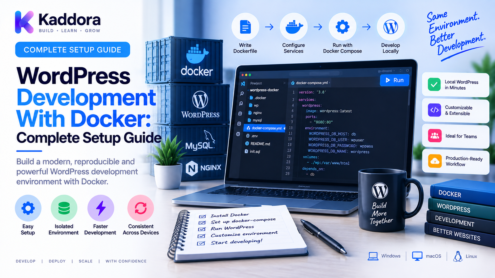 WordPress Development With Docker: Complete Setup Guide