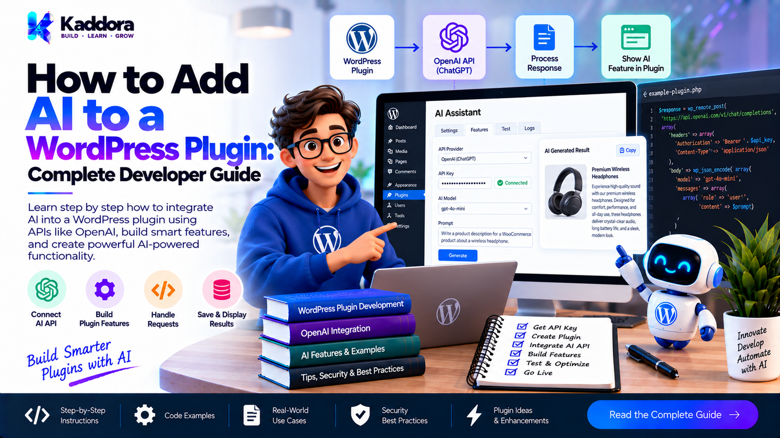 How to Add AI to a WordPress Plugin: Complete Developer Guide