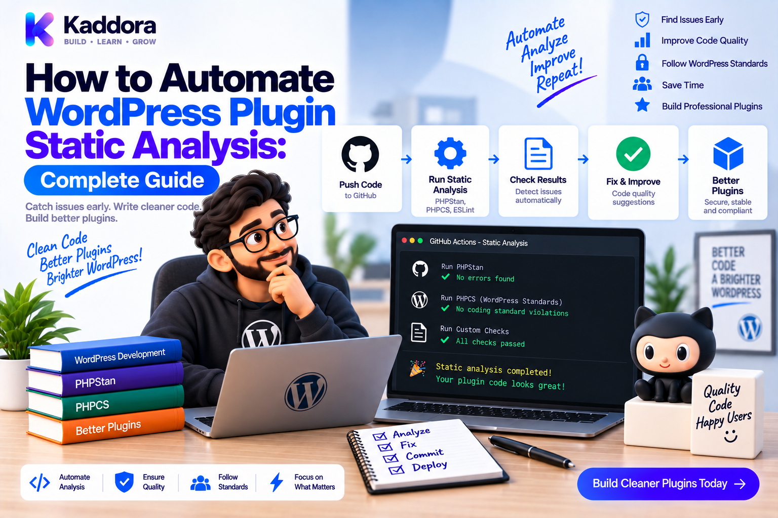 How to Automate WordPress Plugin Static Analysis: Complete Guide