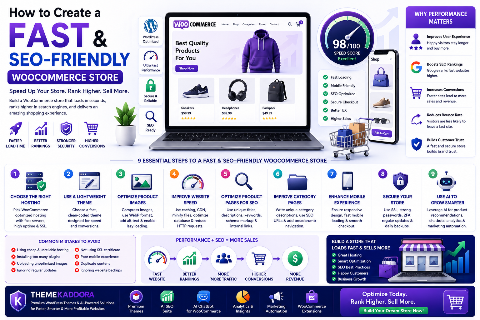 How to Create a Fast and SEO-Friendly WooCommerce Store