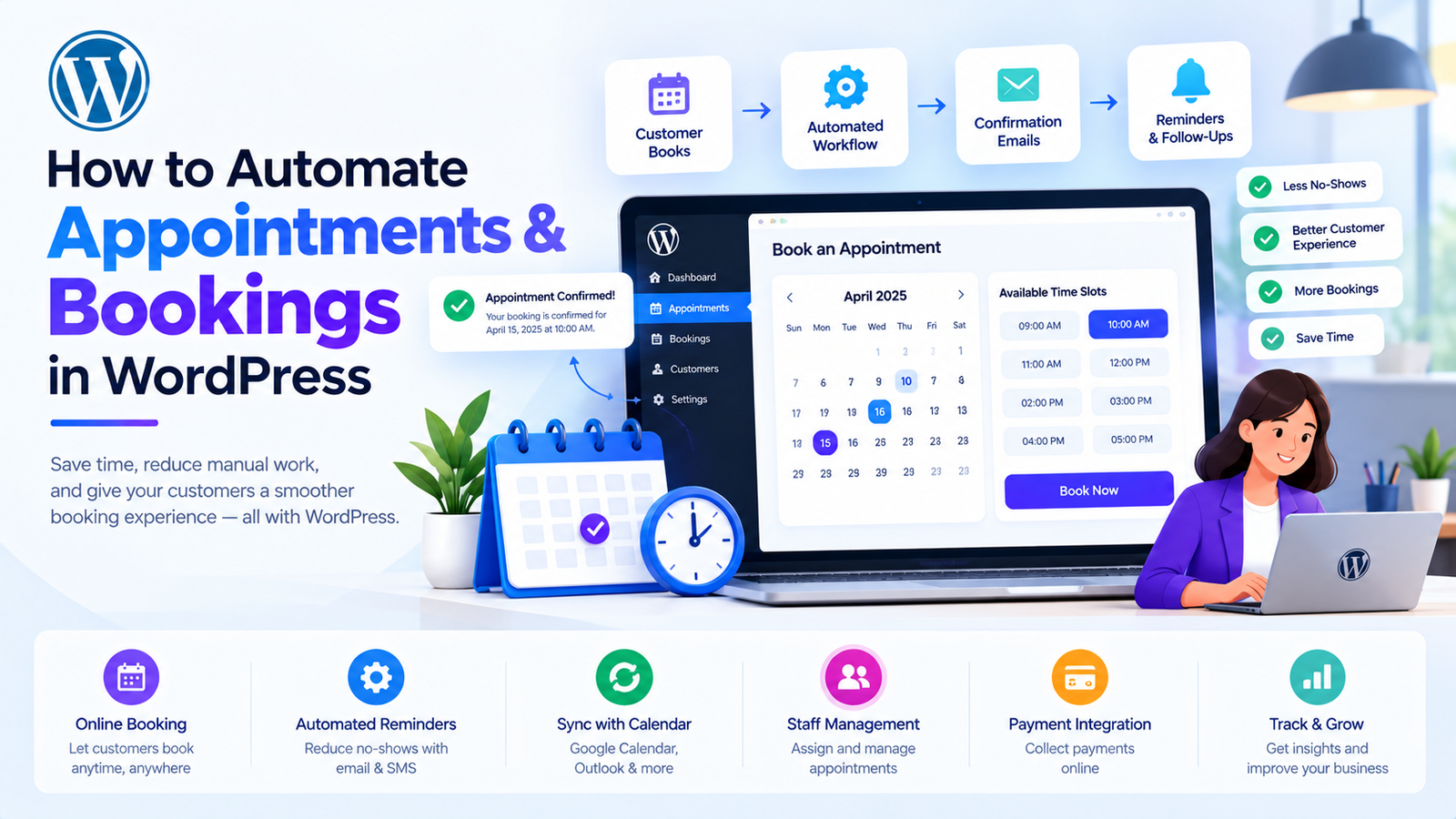 How to Automate Appointments and Bookings in WordPress