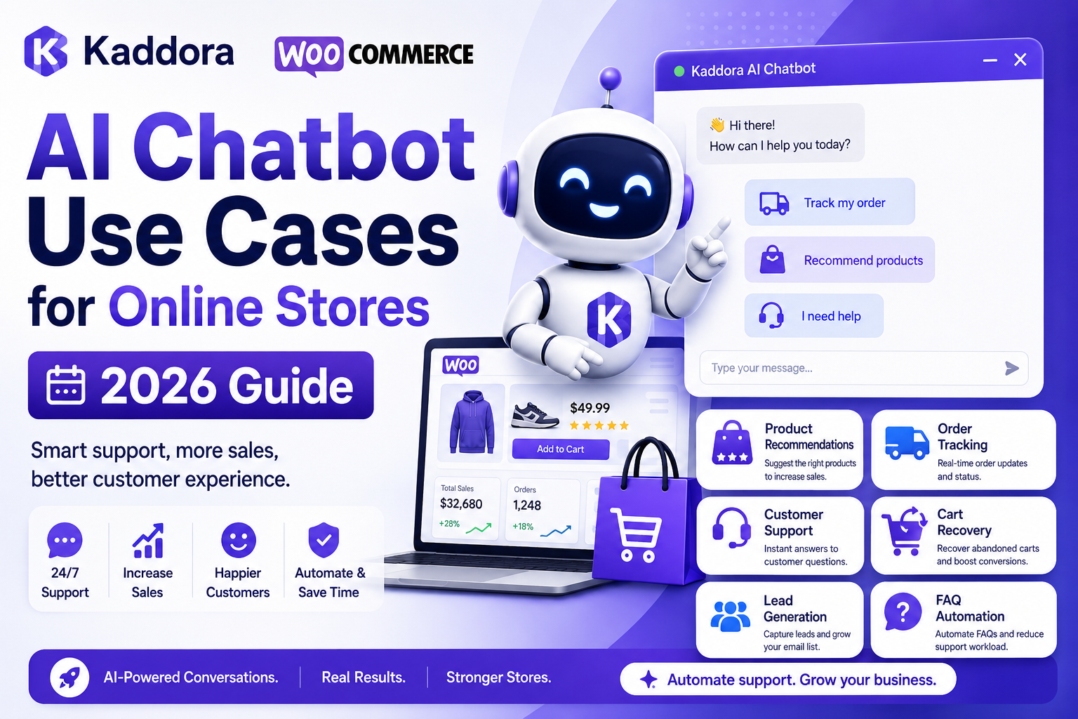 AI Chatbot Use Cases for Online Stores (2026 Guide)