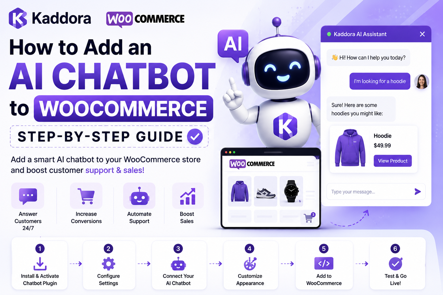 How to Add an AI Chatbot to WooCommerce (Step-by-Step Guide)