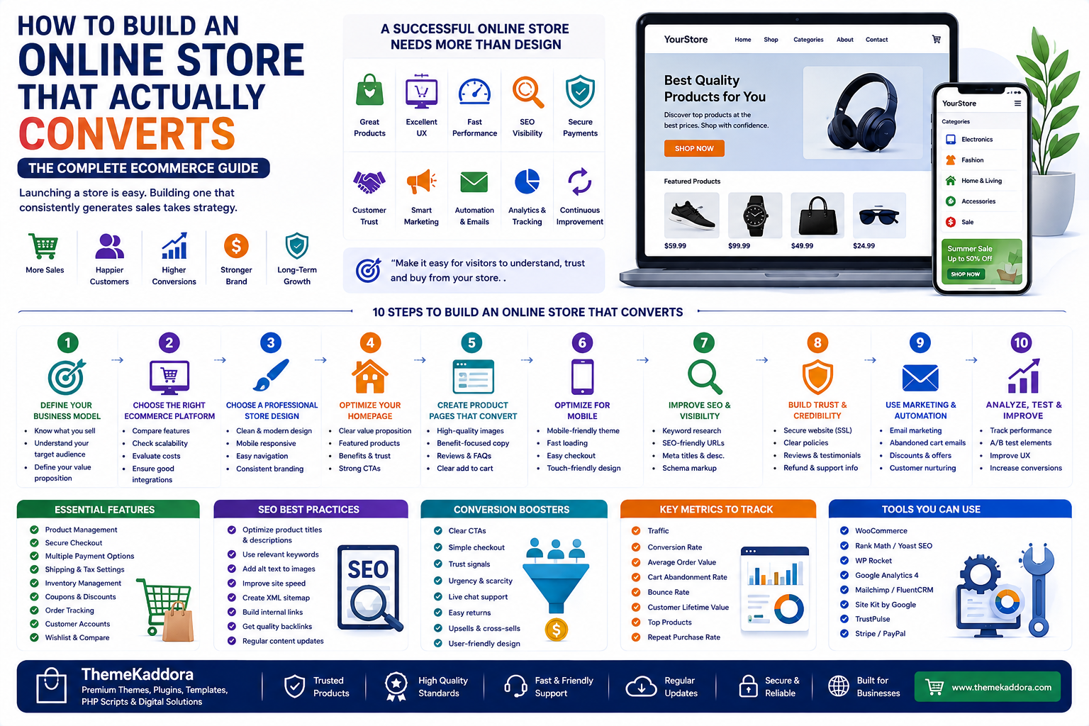 How to Build an Online Store That Actually Converts: The Complete eCommerce Guide