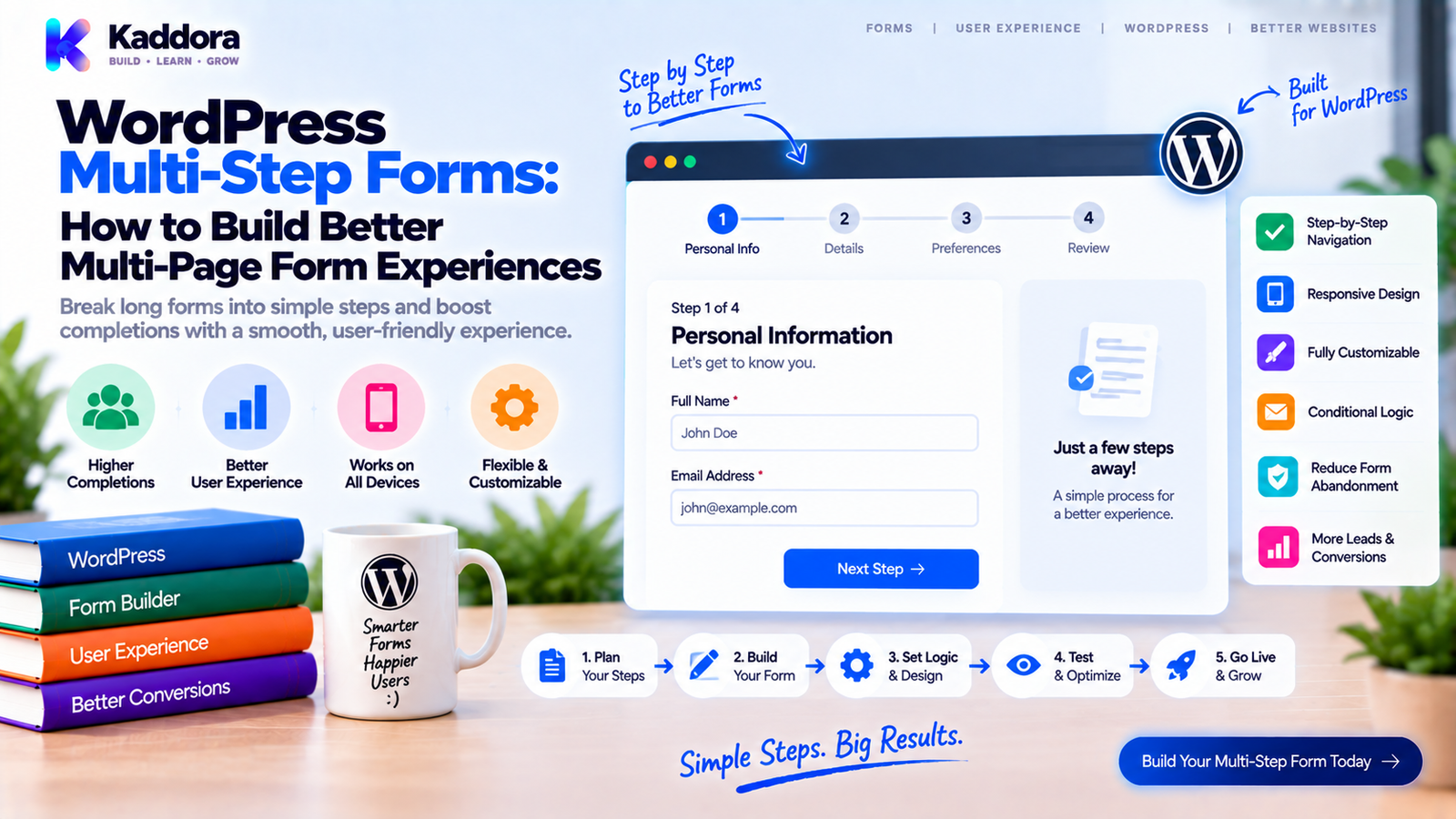 WordPress Multi-Step Forms: How to Build Better Multi-Page Form Experiences