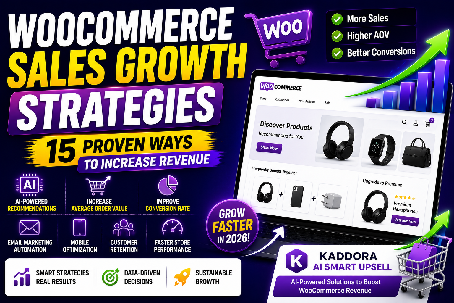 WooCommerce Sales Growth Strategies | 15 Proven Ways to Increase Revenue