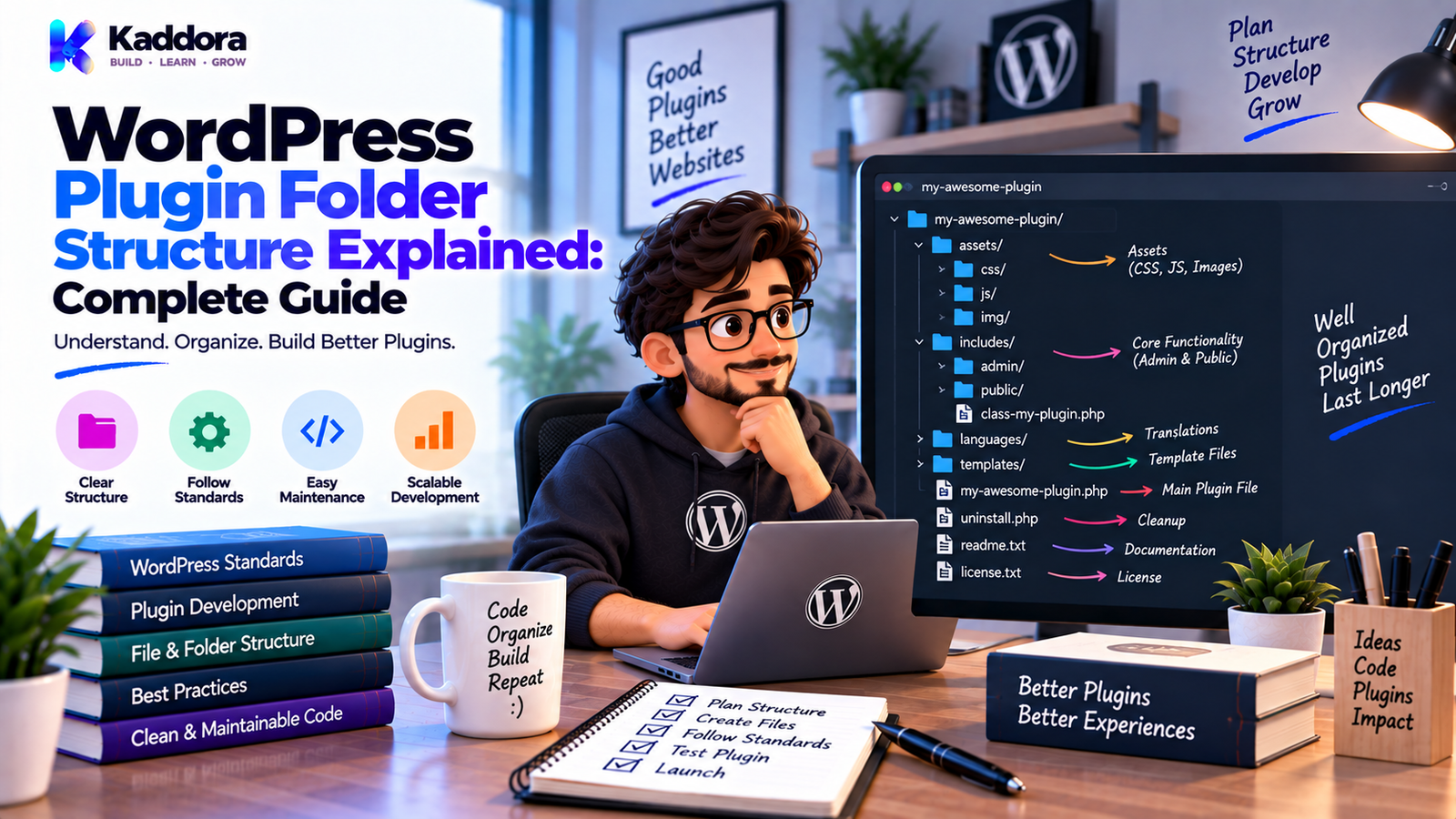 WordPress Plugin Folder Structure Explained: Complete Guide