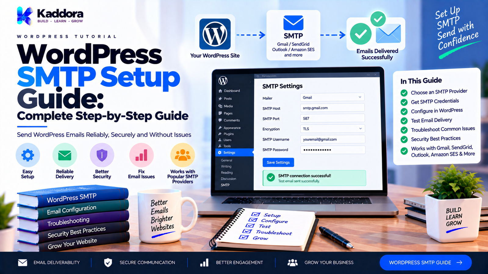 WordPress SMTP Setup Guide: Complete Step-by-Step Guide
