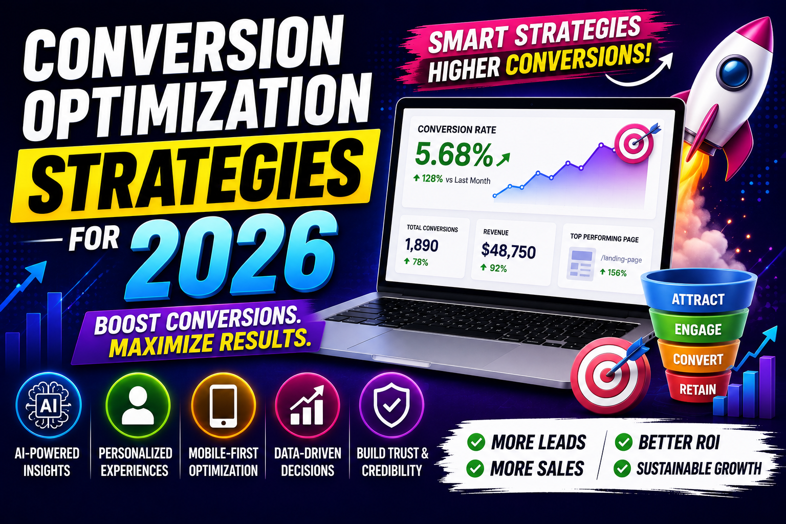 Conversion Optimization Strategies for 2026 | Increase Leads & Sales