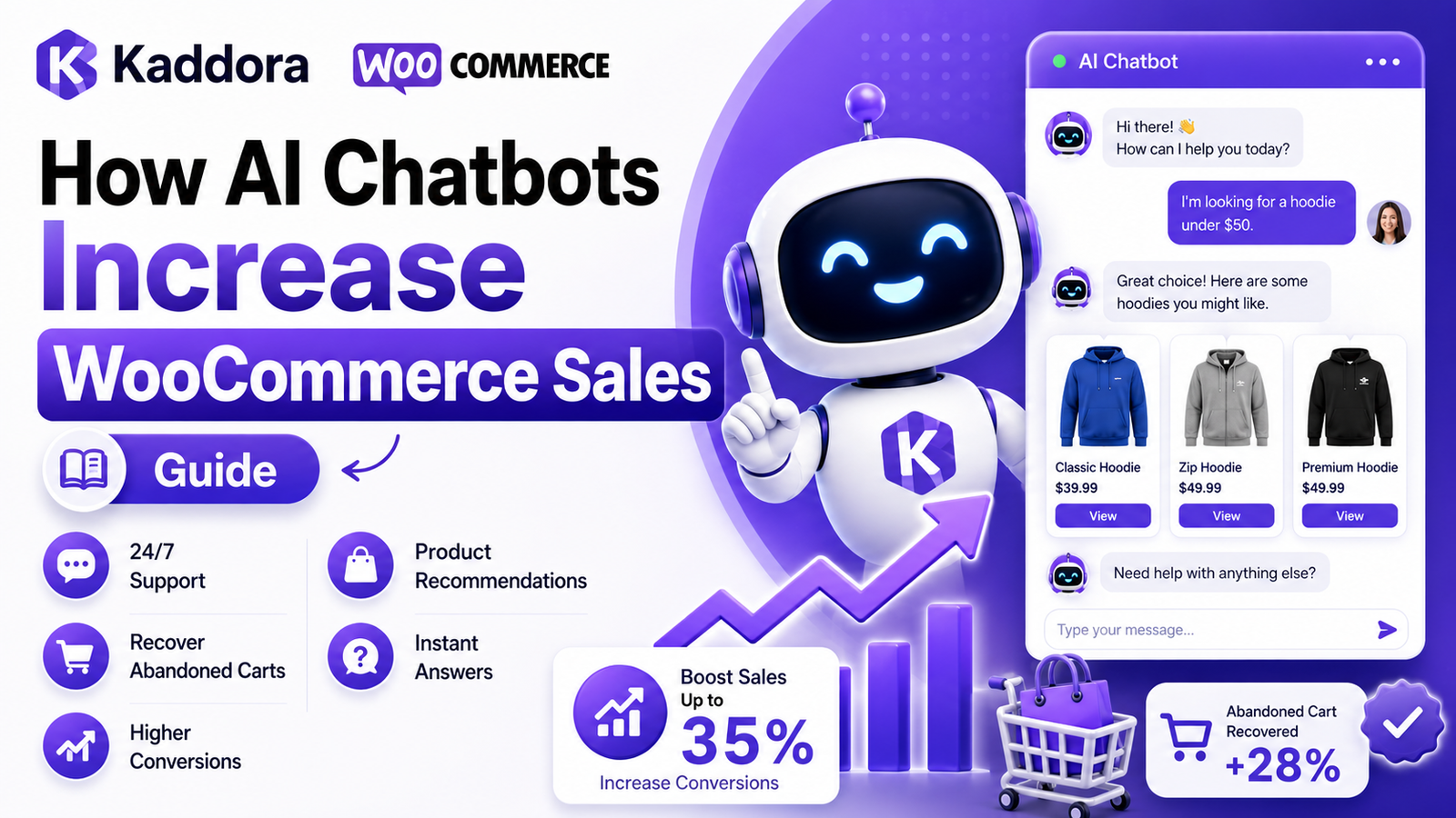 How AI Chatbots Increase WooCommerce Sales (Guide)