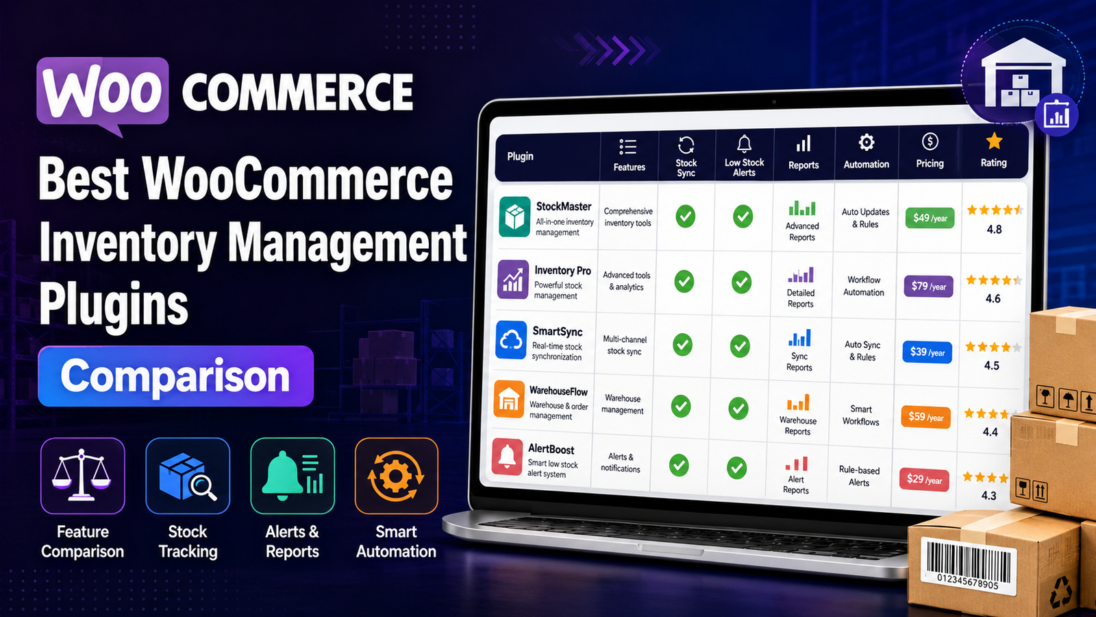 Best WooCommerce Inventory Management Plugins (Comparison)