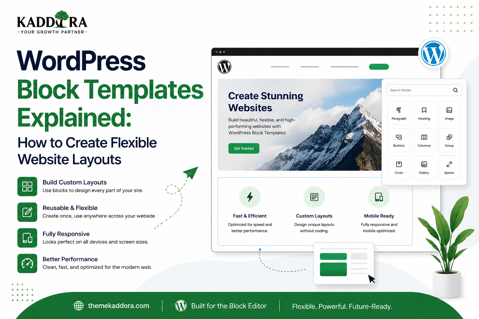 WordPress Block Templates Explained: How to Create Flexible Website Layouts