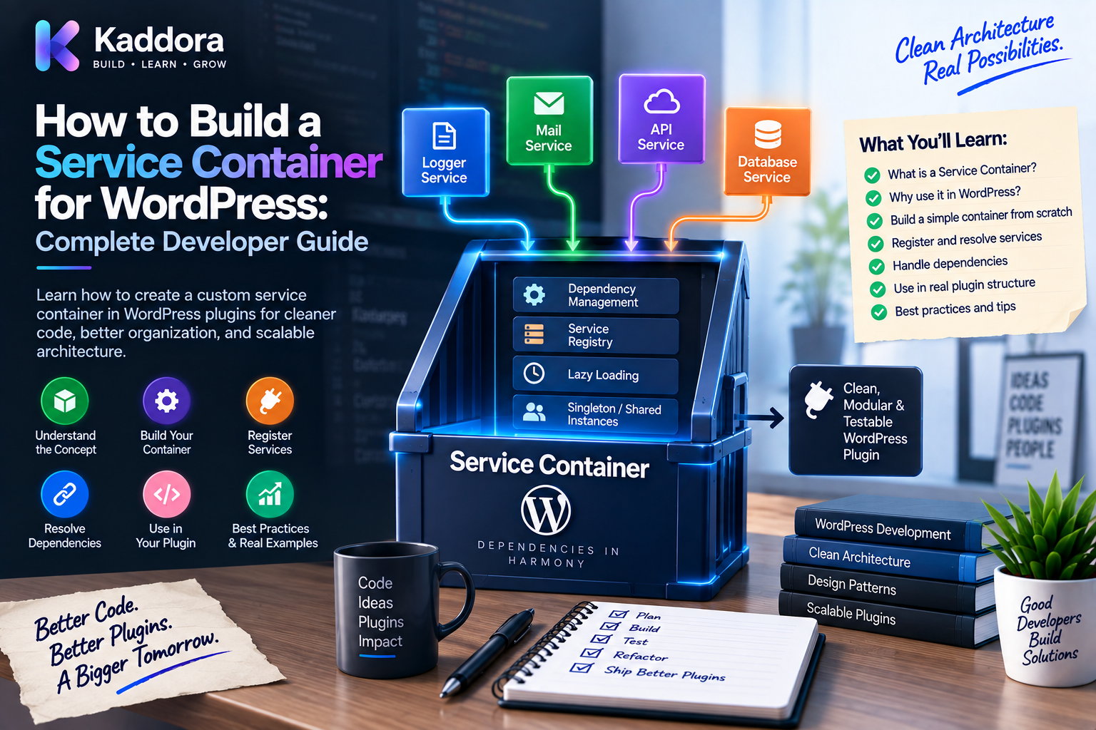 How to Build a Service Container for WordPress: Complete Developer Guide