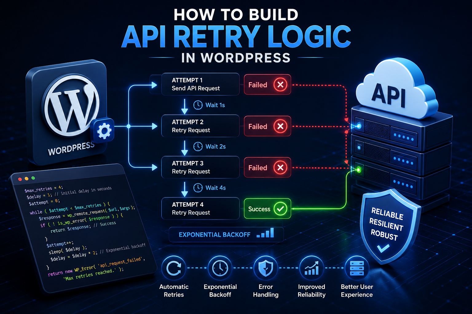 How to Build API Retry Logic in WordPress