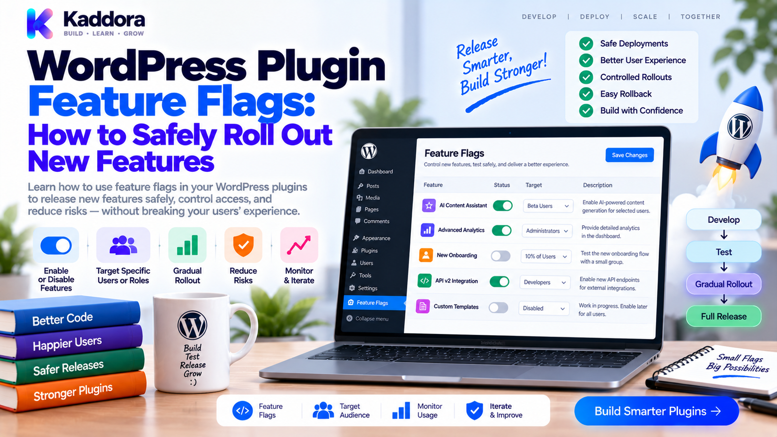 WordPress Plugin Feature Flags: How to Safely Roll Out New Features
