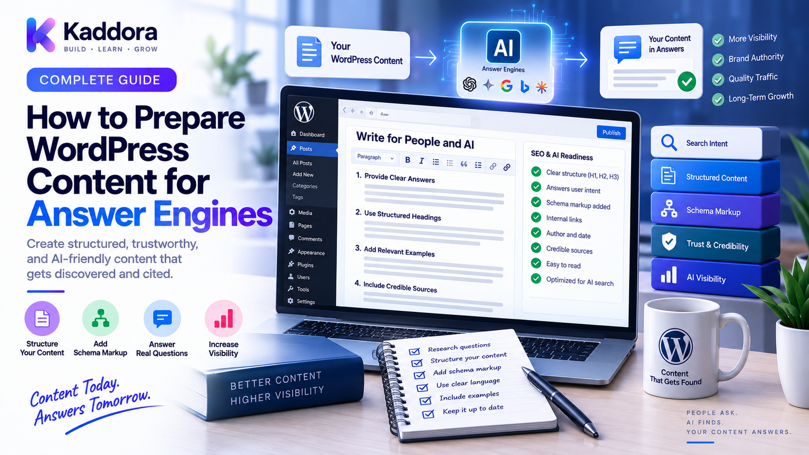 How to Prepare WordPress Content for Answer Engines