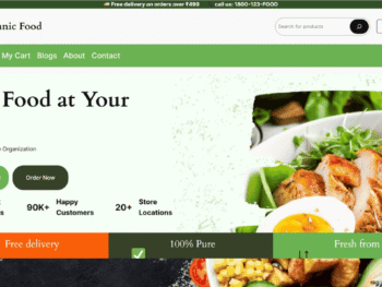 Organic Food & Farm Multipurpose WooCommerce Responsive WP Theme