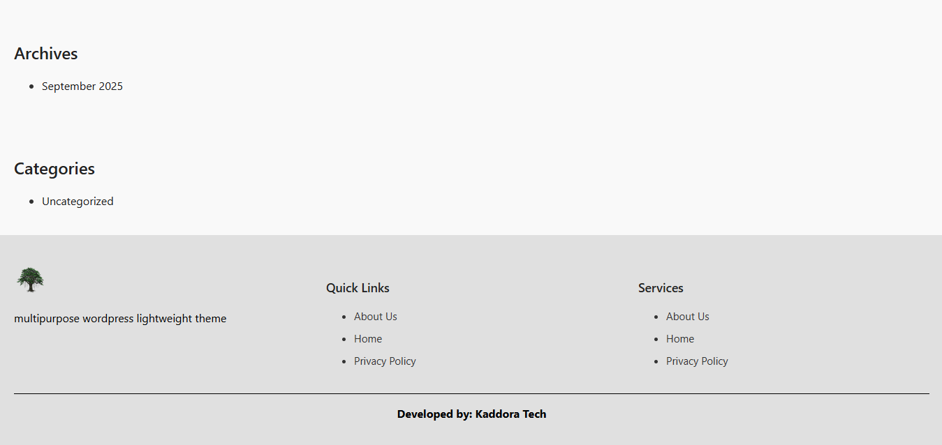 Kaddora – Multipurpose Responsive Lightweight WooCommerce WordPress Theme - Image 3